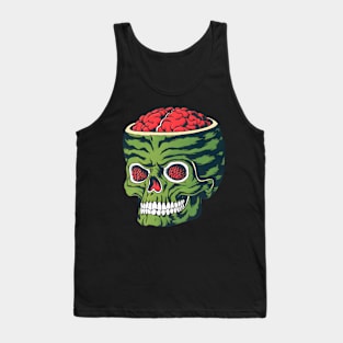 Watermelon Skull Tank Top